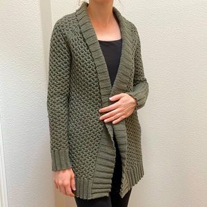 Patagonia knit green sweater